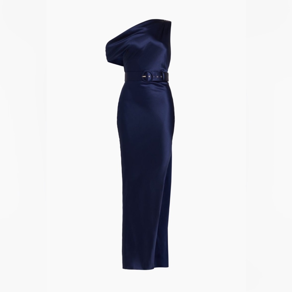 Nicolas the Label - Navy belted gown - size 0